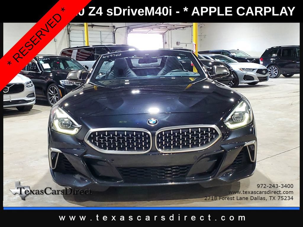 Used 2020 BMW Z4 M40i w/ Executive Package RWD image 2