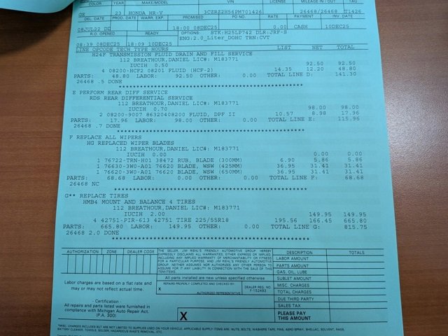 Used 2023 Honda HR-V Sport image 3