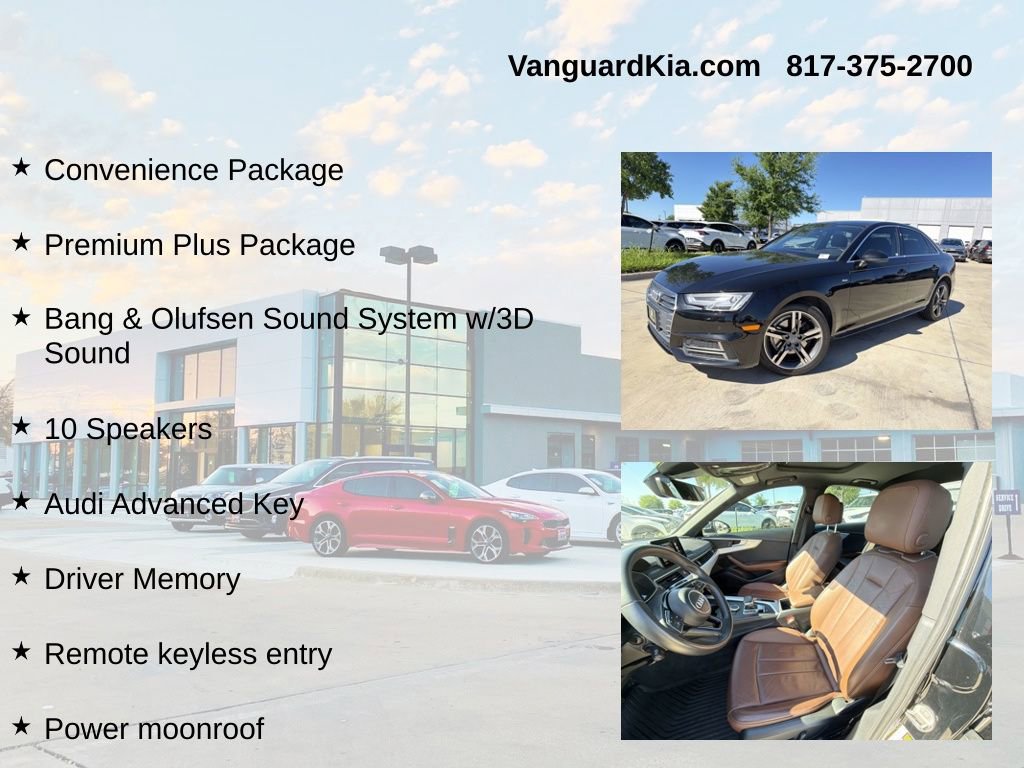 Used 2018 Audi A4 2.0T Ultra Premium Plus w/ Premium Plus Package FWD image 6