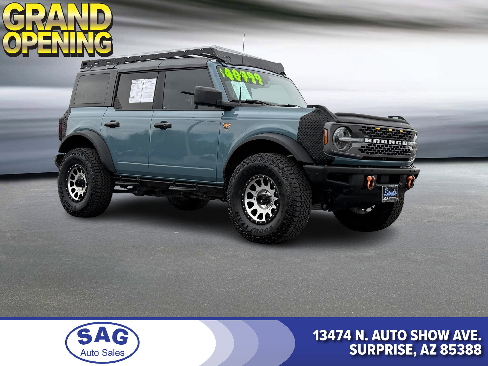 Used 2022 Ford Bronco Badlands w/ Sasquatch Package image 1