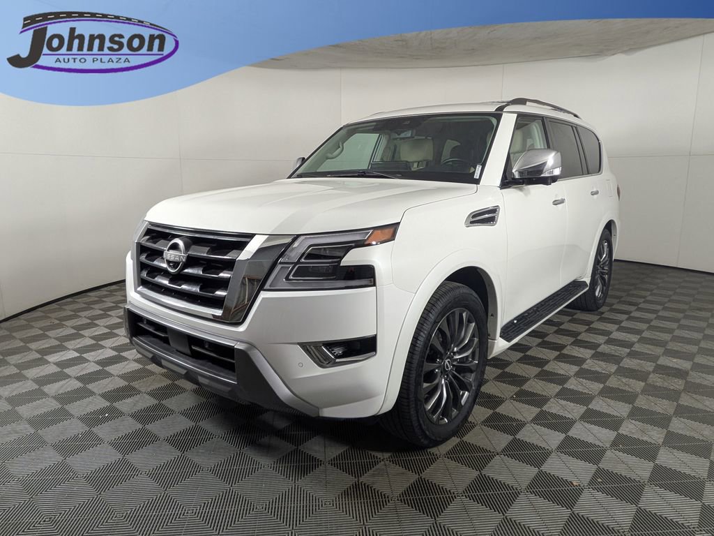 Used 2023 Nissan Armada Platinum w/ Captain's Chairs Package image 1