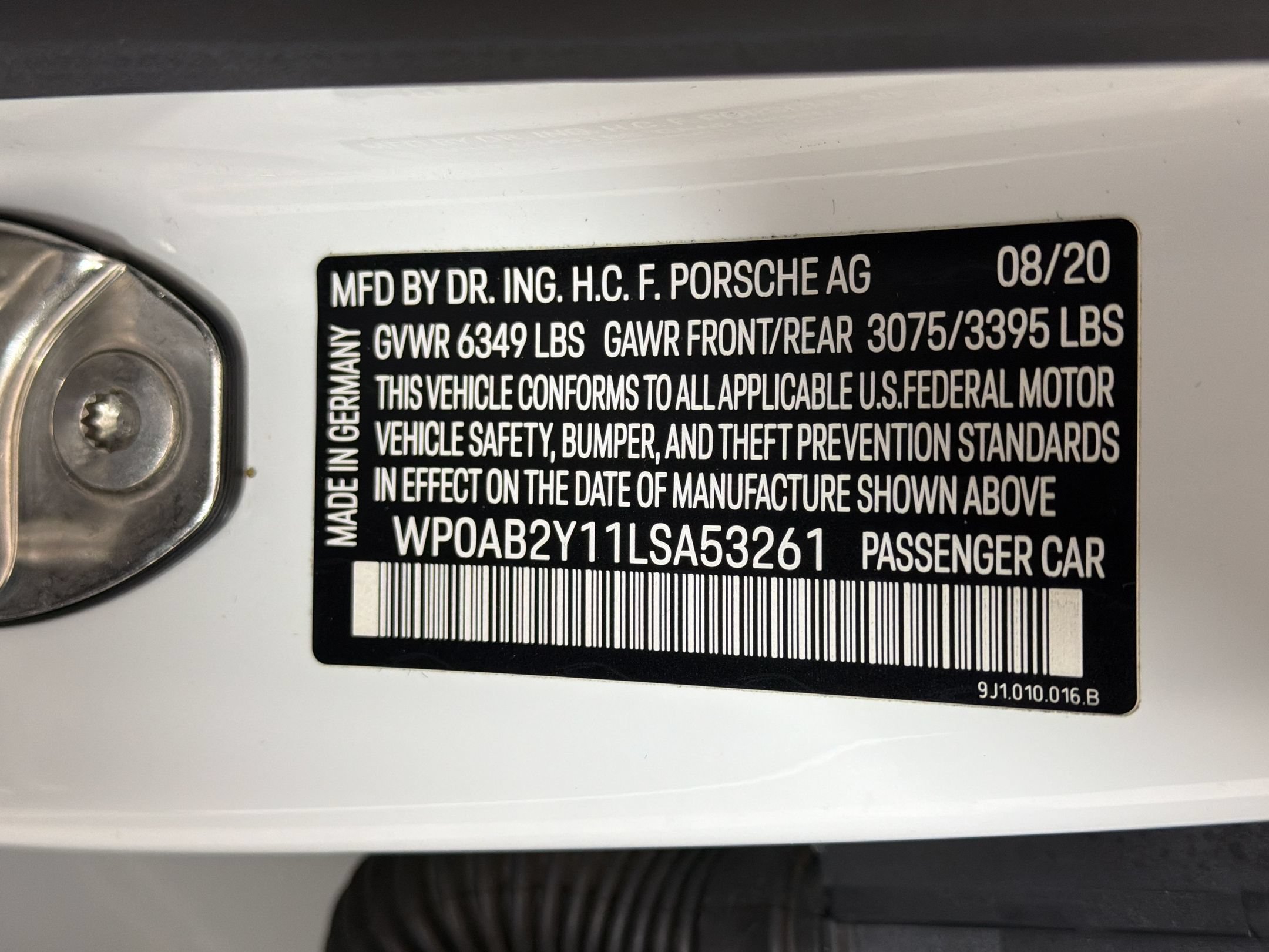 Certified 2020 Porsche Taycan 4S AWD/4WD image 26