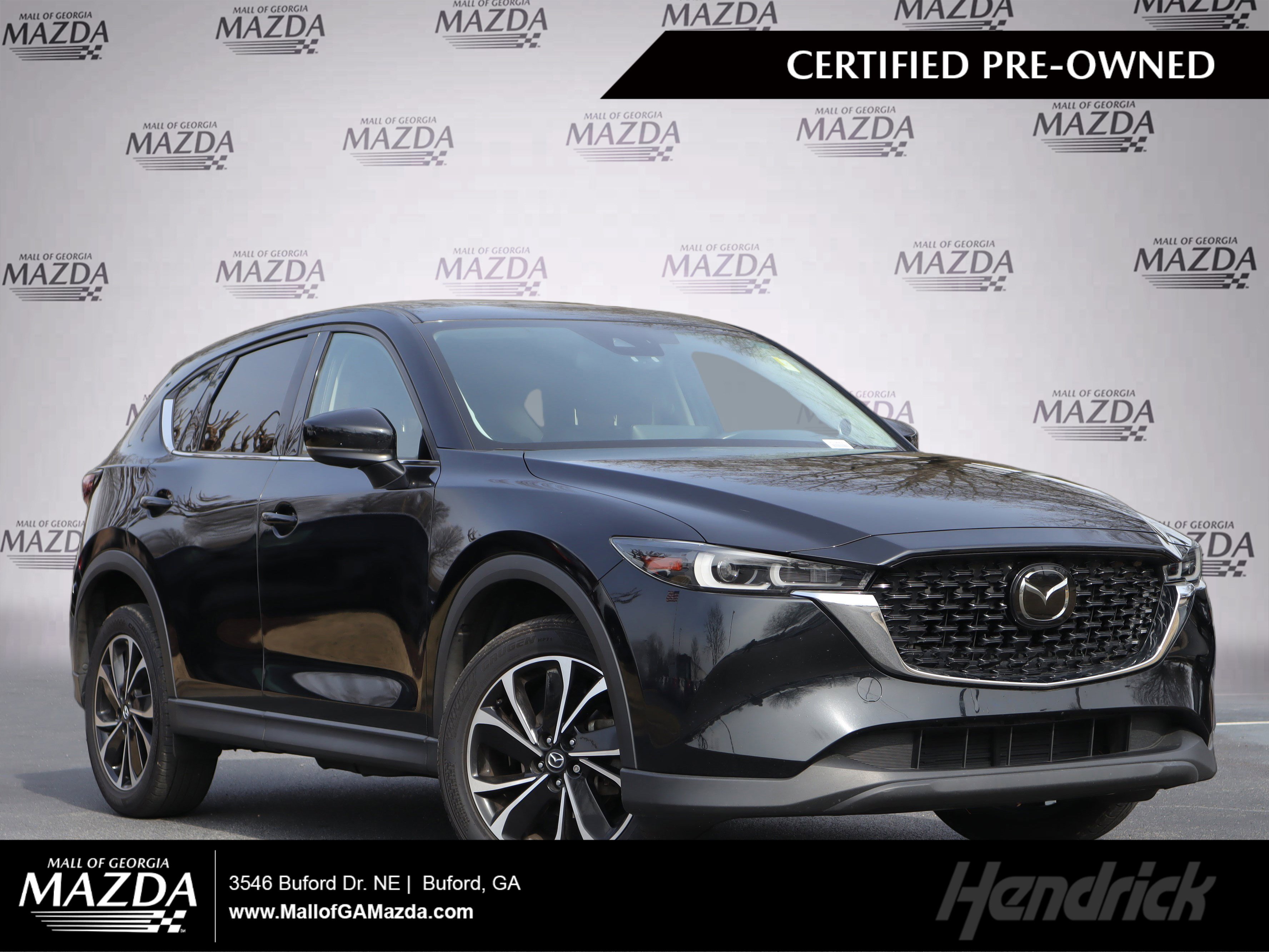 Certified 2022 MAZDA CX-5 AWD 2.5 S w/ Premium Plus Pkg