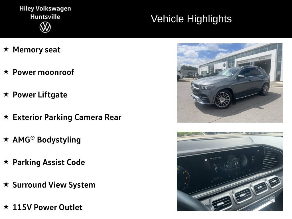 Used 2023 Mercedes-Benz GLE 350 4MATIC w/ AMG Line Exterior image 13