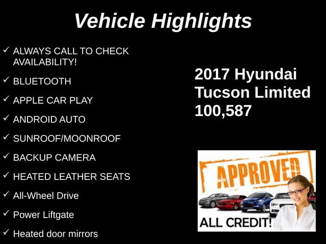 Used 2017 Hyundai Tucson Limited w/ Limited Ultimate Package 03 AWD/4WD image 9