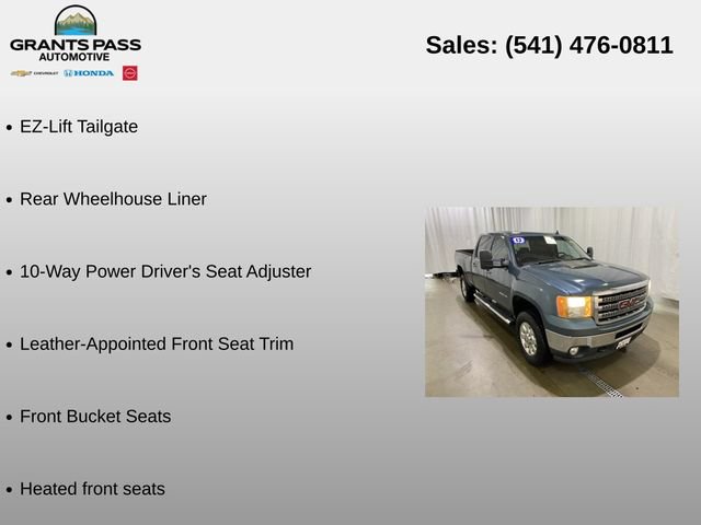 Used 2013 GMC Sierra 2500 SLT w/ SLT Convenience Package AWD/4WD image 13