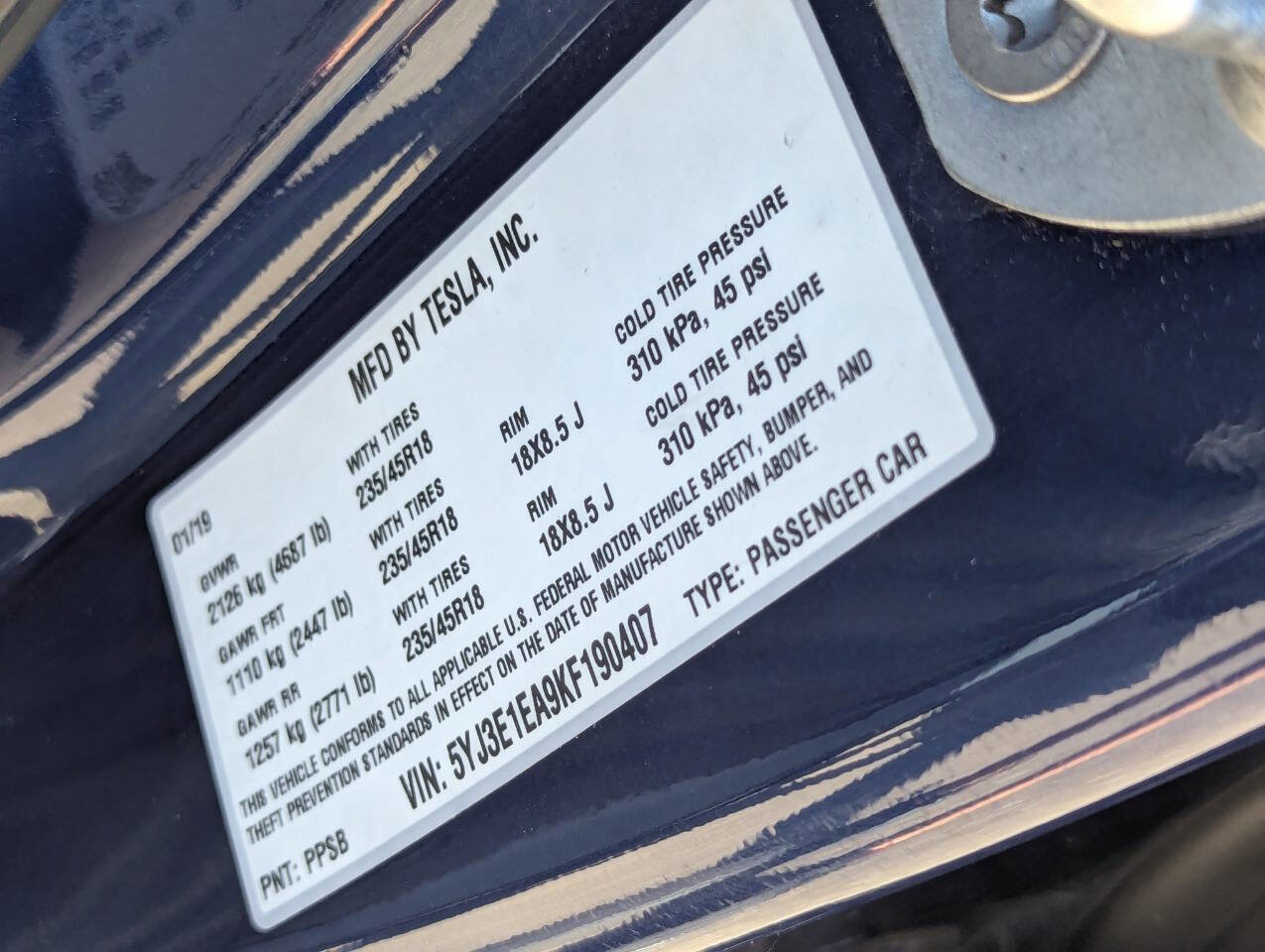 Used 2019 Tesla Model 3 Standard Range RWD image 33