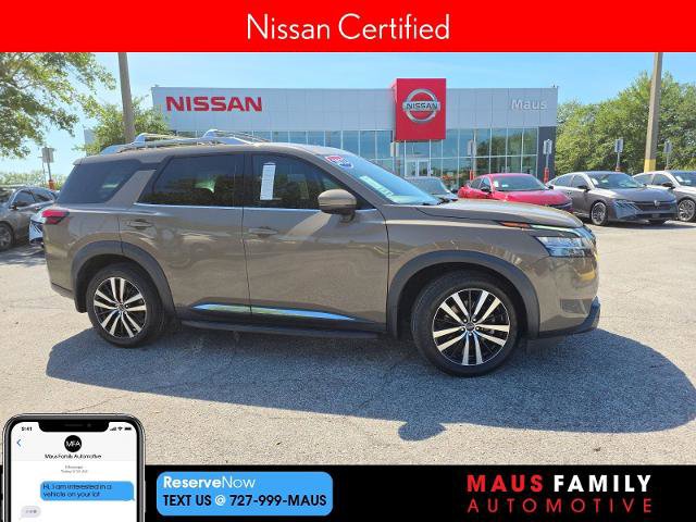 Certified 2023 Nissan Pathfinder Platinum w/ Cargo Package