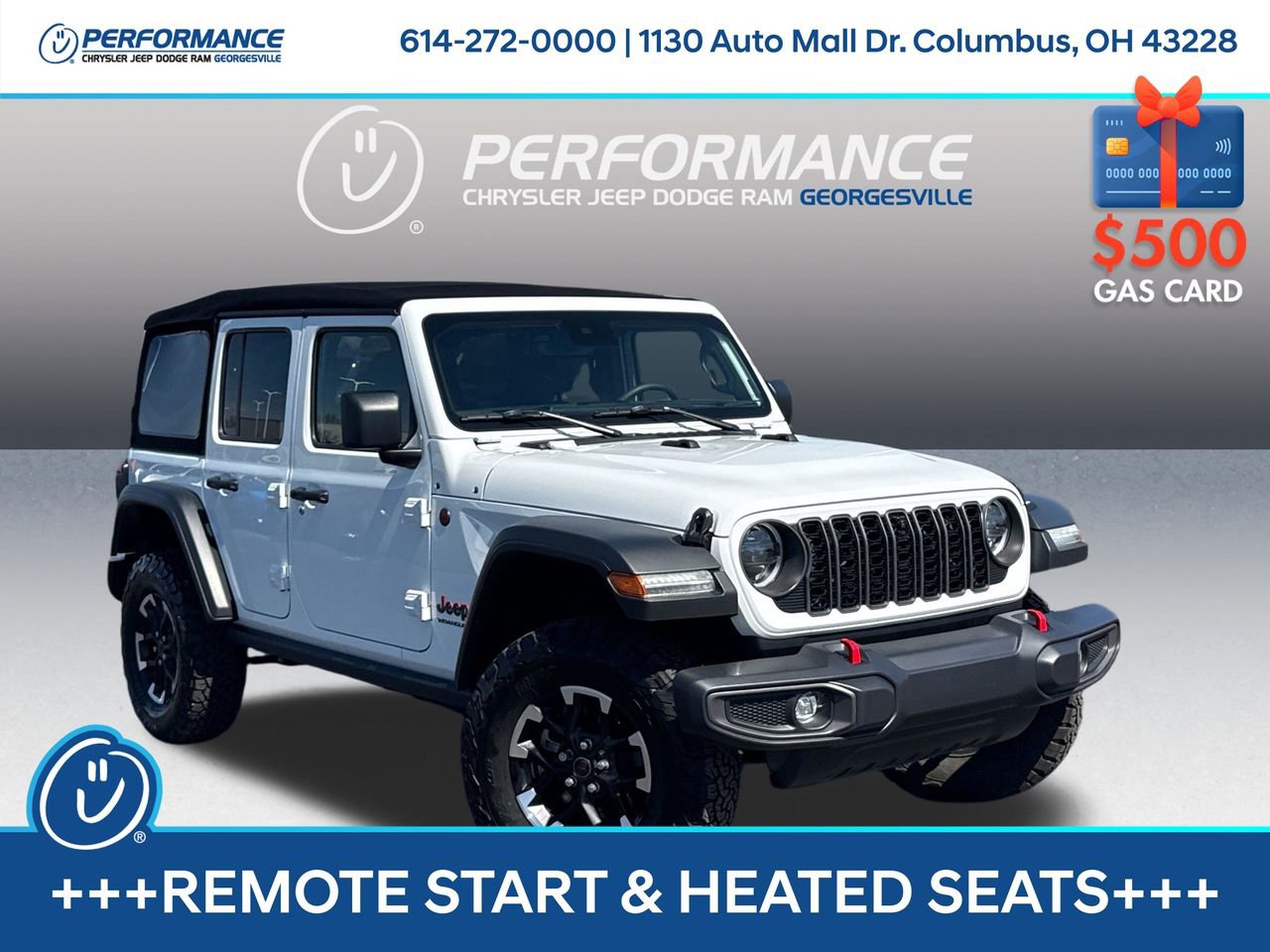 Used 2024 Jeep Wrangler Unlimited Rubicon w/ Technology Group AWD/4WD image 1