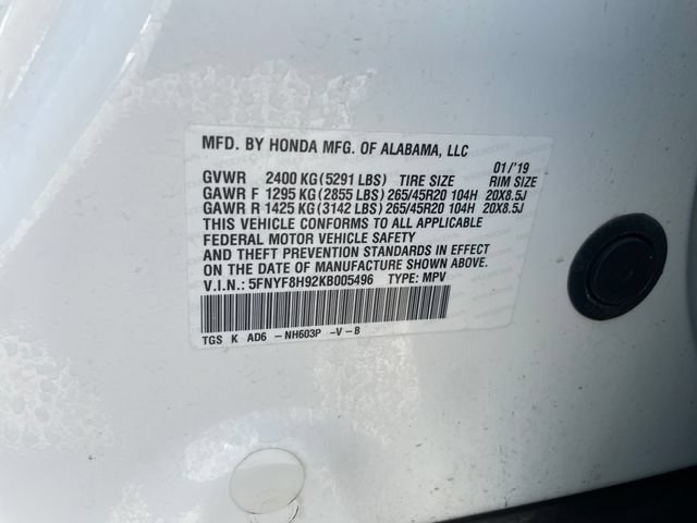 Used 2019 Honda Passport Touring image 26