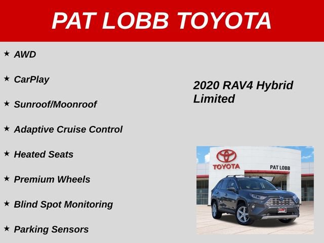 Used 2020 Toyota RAV4 Limited w/ Limited Grade Weather Package AWD/4WD image 39