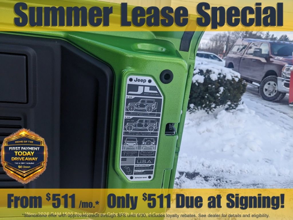 New 2026 Jeep Wrangler Unlimited Sport AWD/4WD image 24