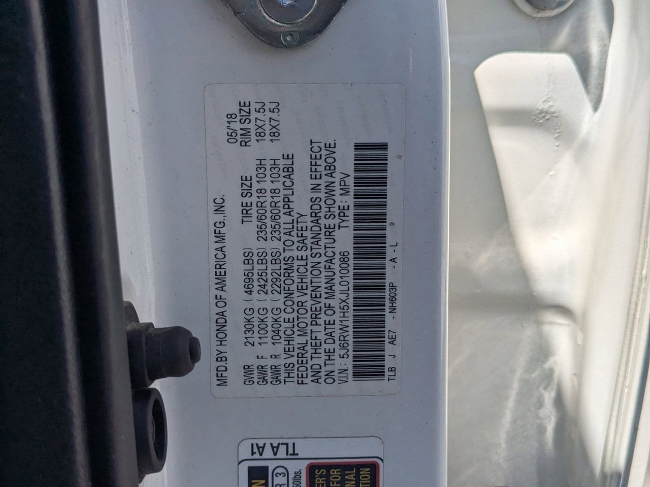 Used 2018 Honda CR-V EX image 32