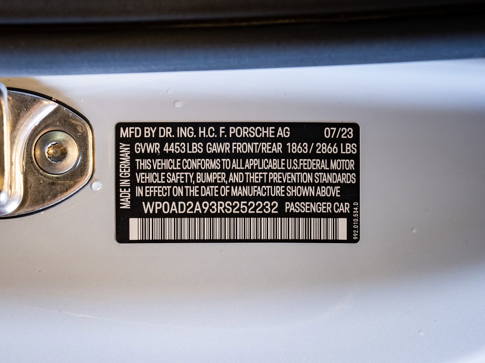 Certified 2024 Porsche 911 Turbo S image 28