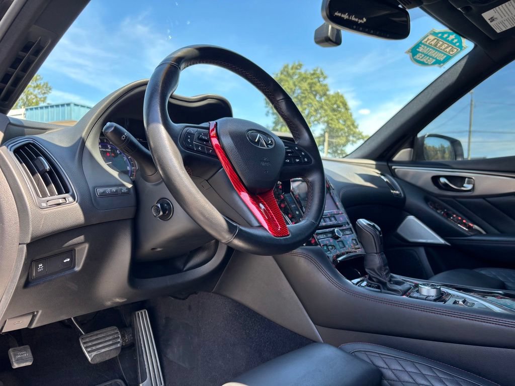 Used 2018 INFINITI Q50 Red Sport 400 AWD/4WD image 21