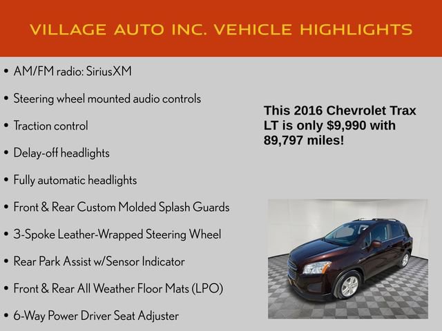 Used 2016 Chevrolet Trax LT w/ LT Convenience Package FWD image 14