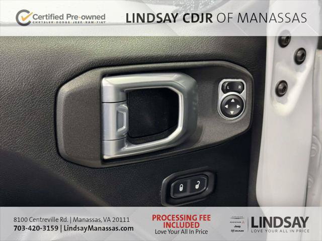 Certified 2021 Jeep Wrangler Unlimited Sport w/ Sun And Sound Package AWD/4WD image 25