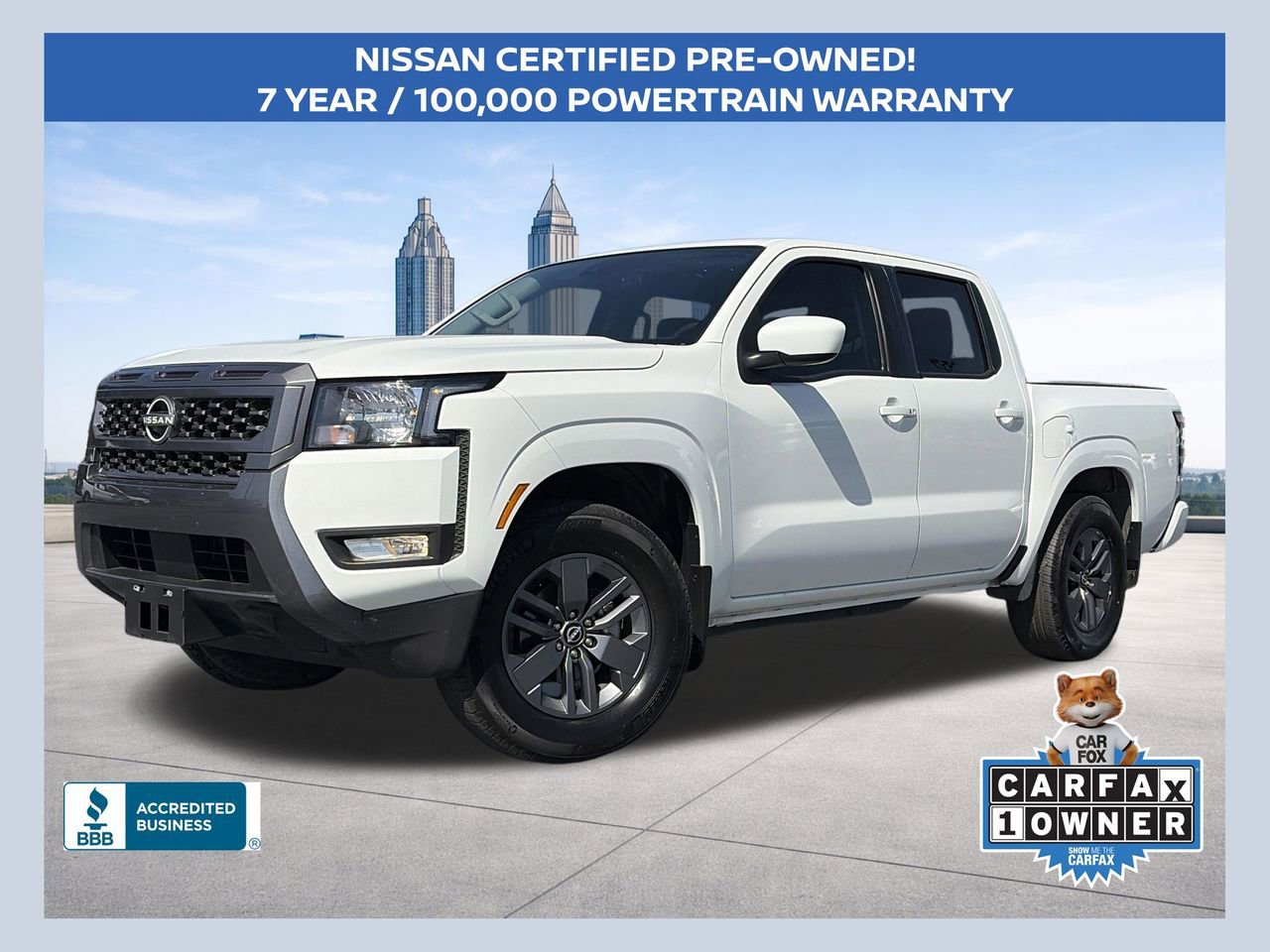 Certified 2025 Nissan Frontier SV w/ SV Convenience Package RWD image 1