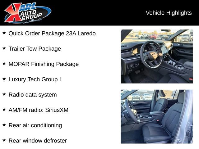 New 2025 Jeep Grand Cherokee L Laredo w/ Luxury Tech Group I image 2