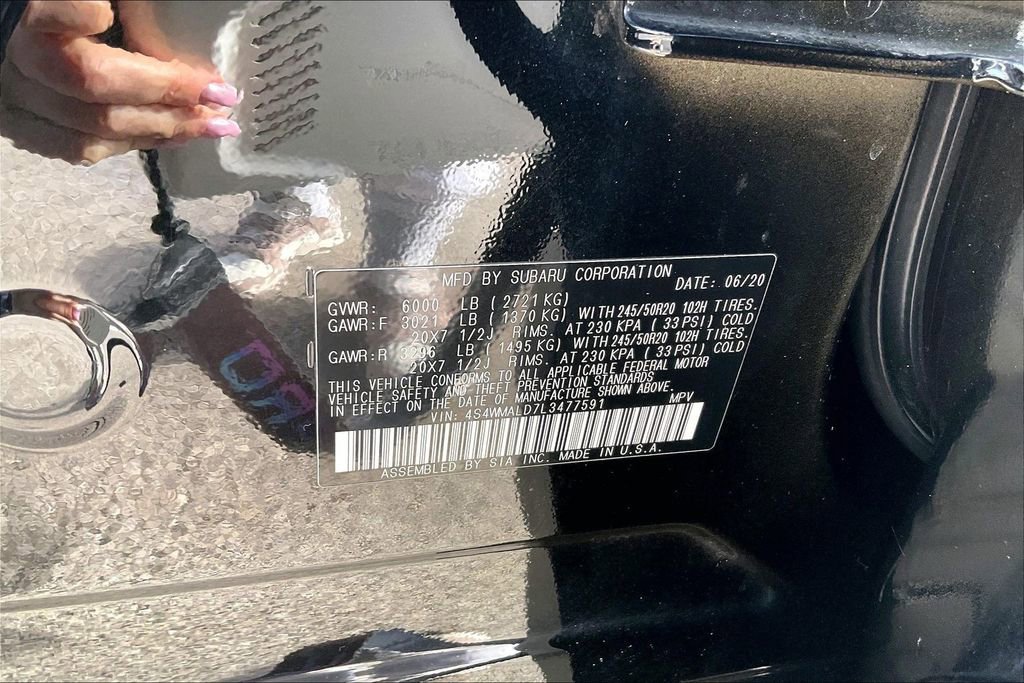 Used 2020 Subaru Ascent Limited w/ Technology Package image 33