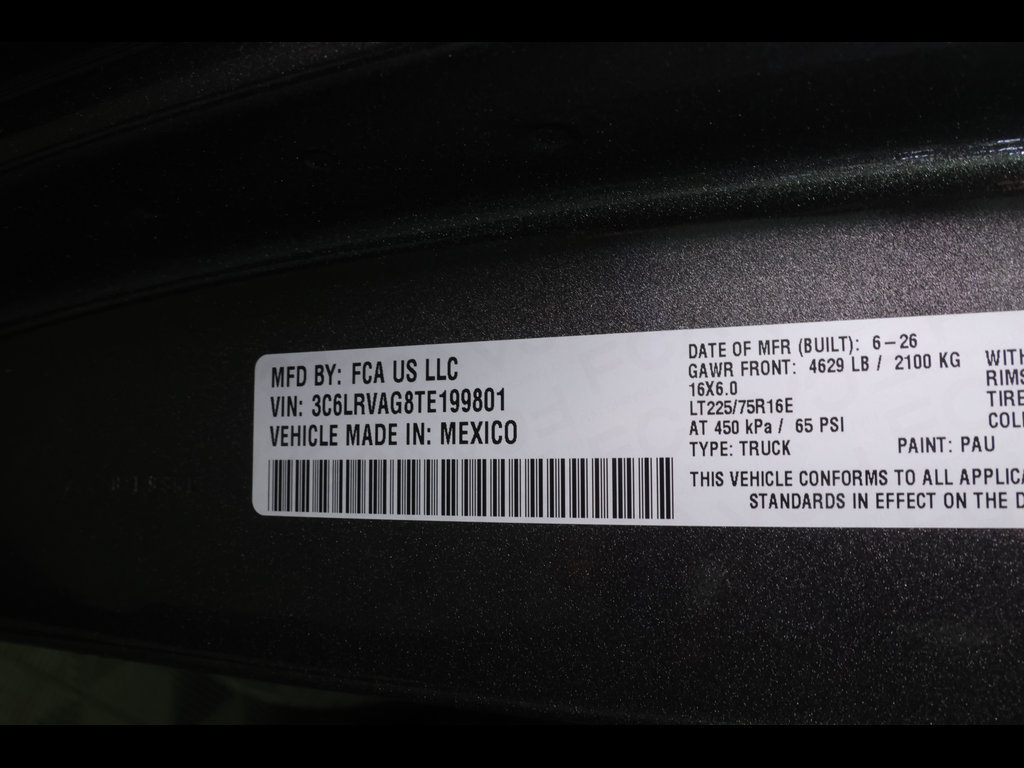 New 2026 RAM ProMaster 1500 w/ Convenience Group FWD image 24