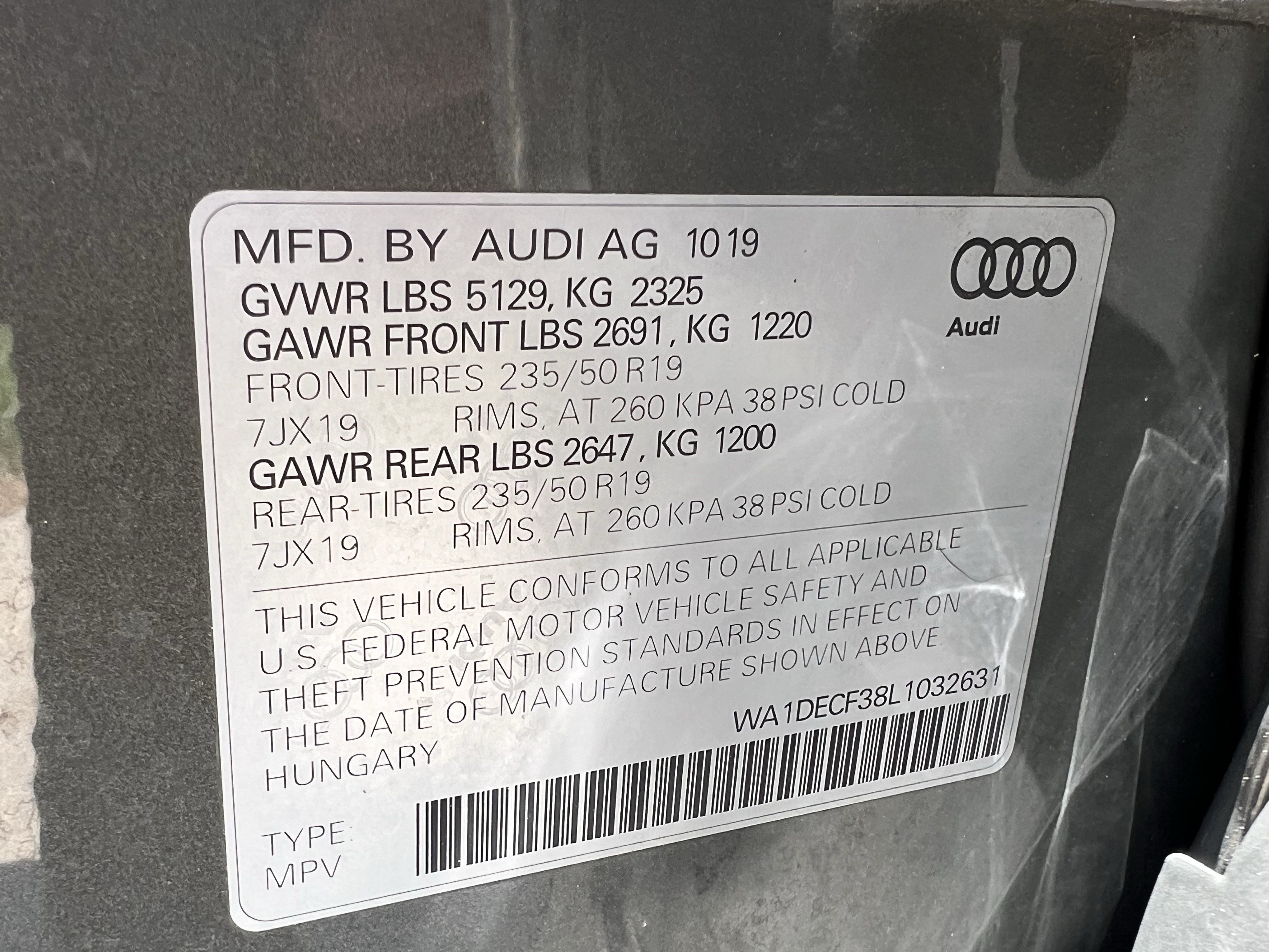 Used 2020 Audi Q3 2.0T Premium w/ Convenience Package AWD/4WD image 37