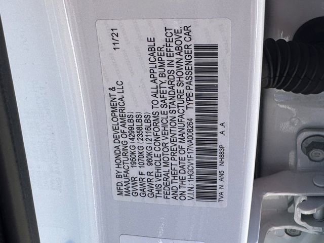 Certified 2022 Honda Accord LX image 29