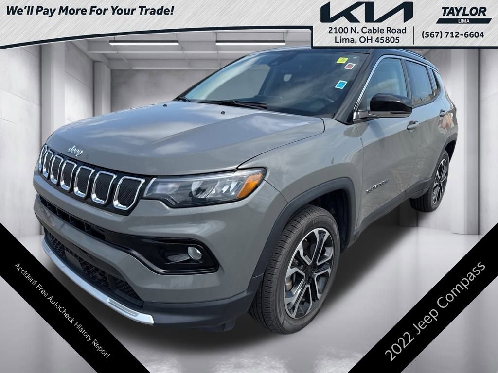 Used 2022 Jeep Compass Limited image 1