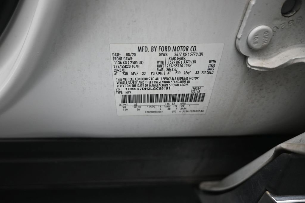 Used 2020 Ford Explorer XLT w/ Equipment Group 202A RWD image 20