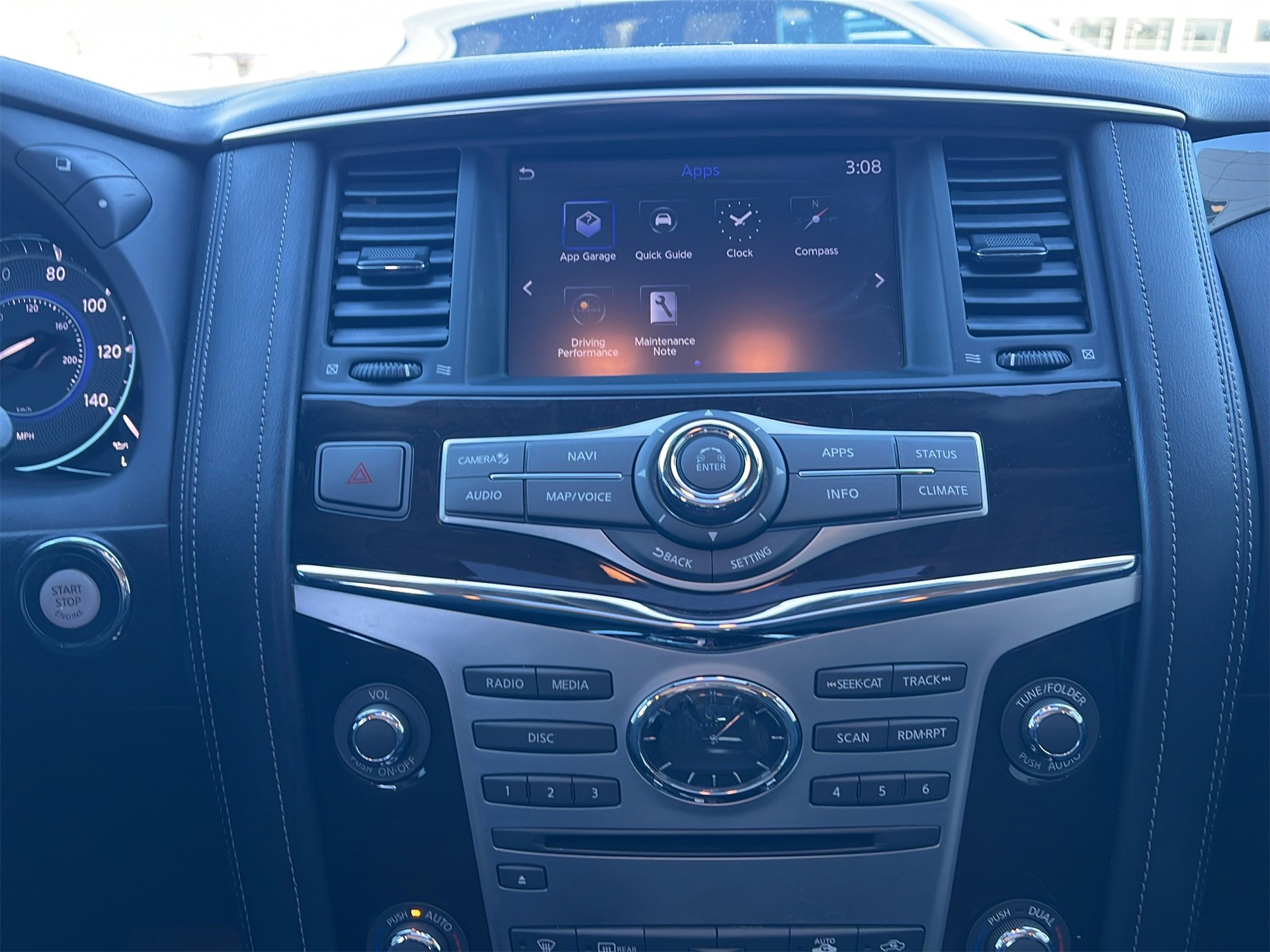 Certified 2018 INFINITI QX80 4WD w/ Deluxe Technology Package image 13