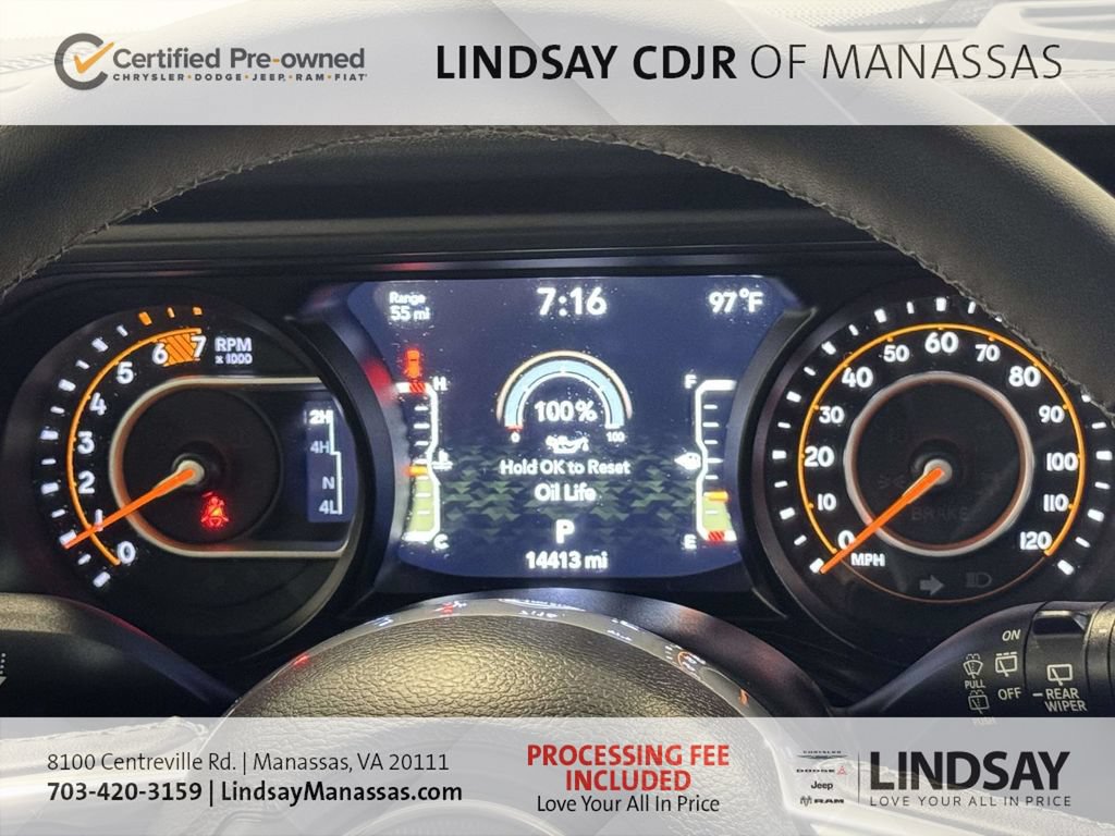 Used 2026 Jeep Wrangler Unlimited Sahara AWD/4WD image 32