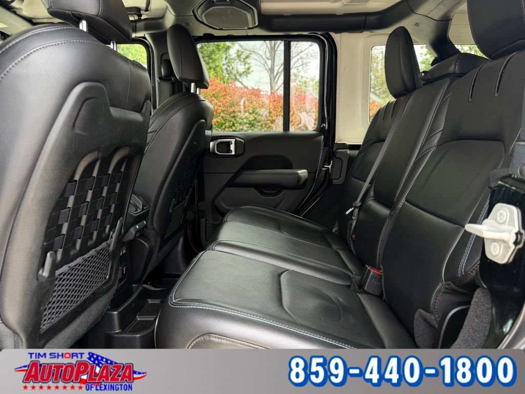 Used 2023 Jeep Wrangler Unlimited Rubicon 4xe w/ Dual Top Group AWD/4WD image 39