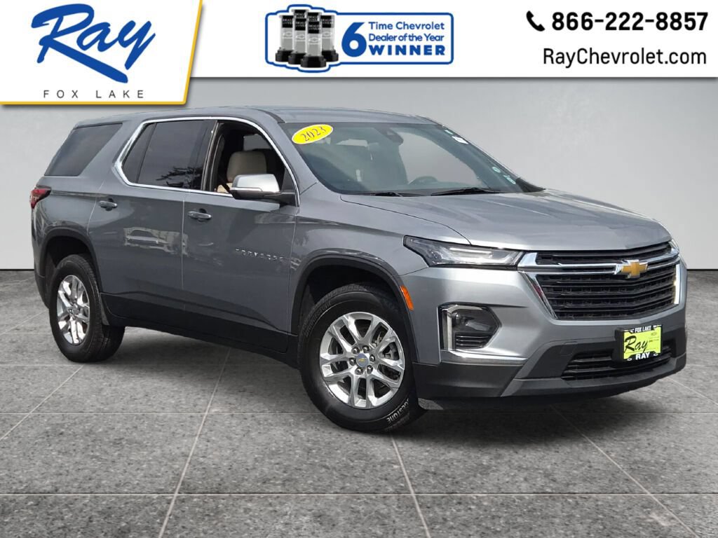 Certified 2023 Chevrolet Traverse LS w/ Safety Package AWD/4WD image 1