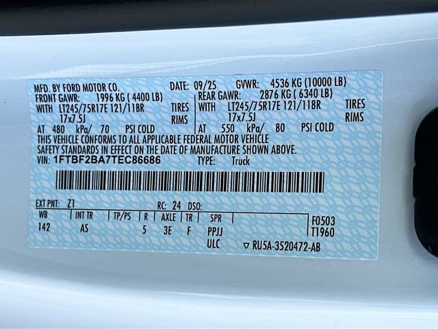 New 2026 Ford F250 XL w/ FX4 Off-Road Package AWD/4WD image 17