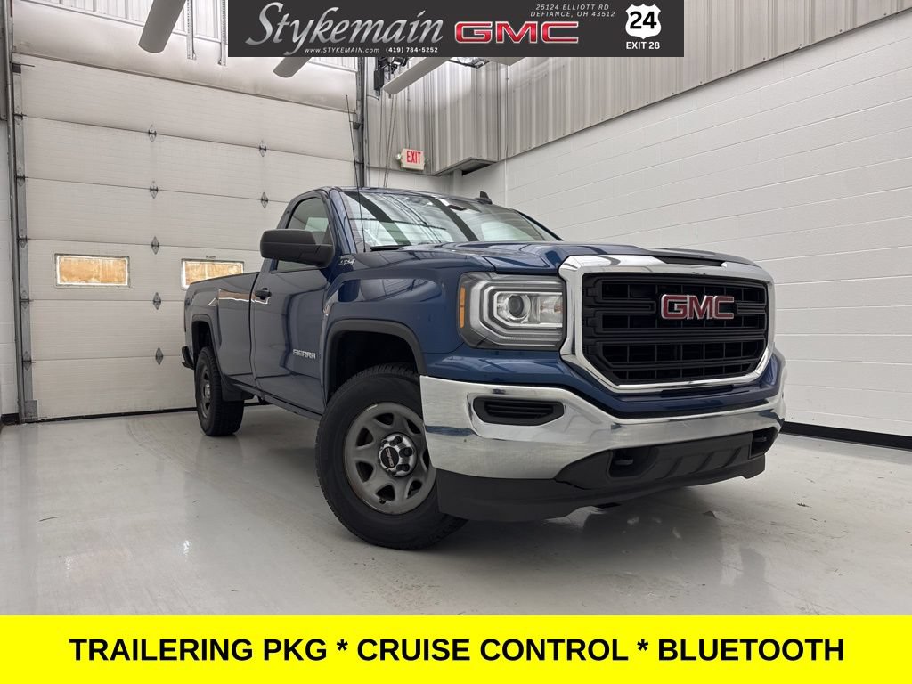 Used 2017 GMC Sierra 1500 4x4 Regular Cab image 1