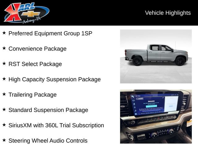 Certified 2026 Chevrolet Silverado 1500 RST w/ RST Select Package AWD/4WD image 2