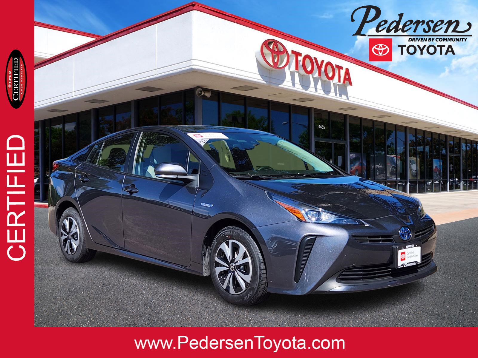 Certified 2022 Toyota Prius LE