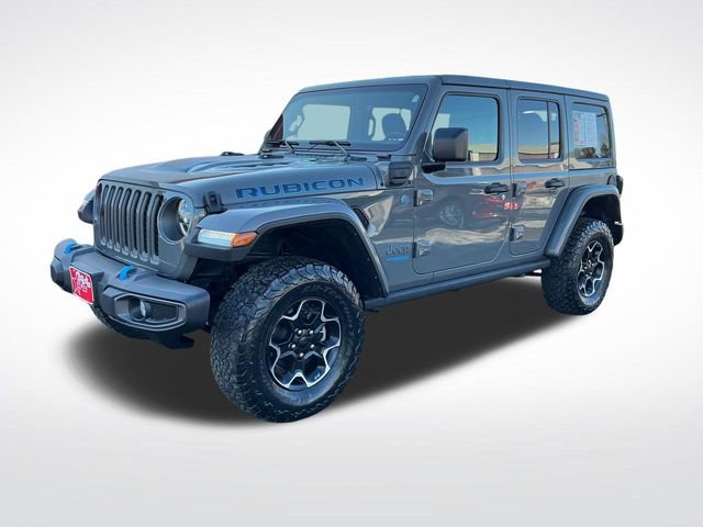 Used 2021 Jeep Wrangler Unlimited Rubicon 4xe w/ Cold Weather Group AWD/4WD image 1