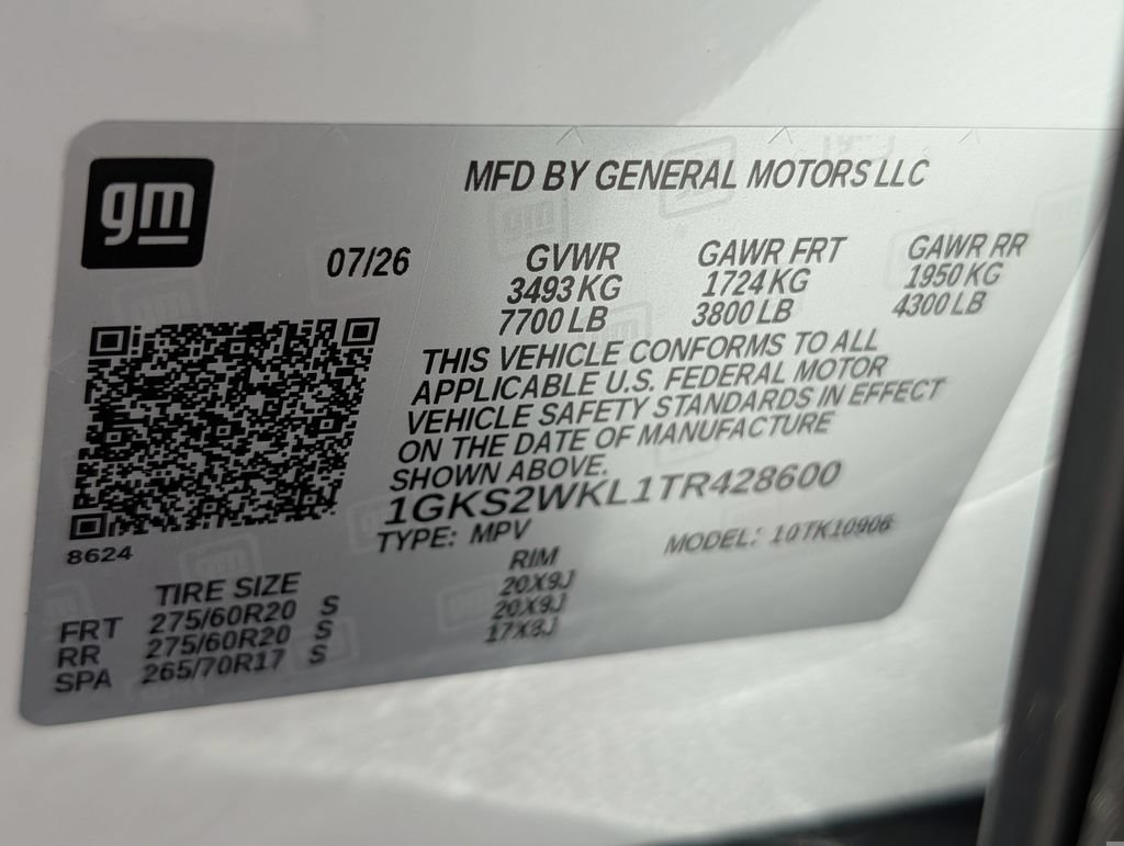 New 2026 GMC Yukon XL AT4 Ultimate w/ LPO, Floor Liner Package AWD/4WD image 40