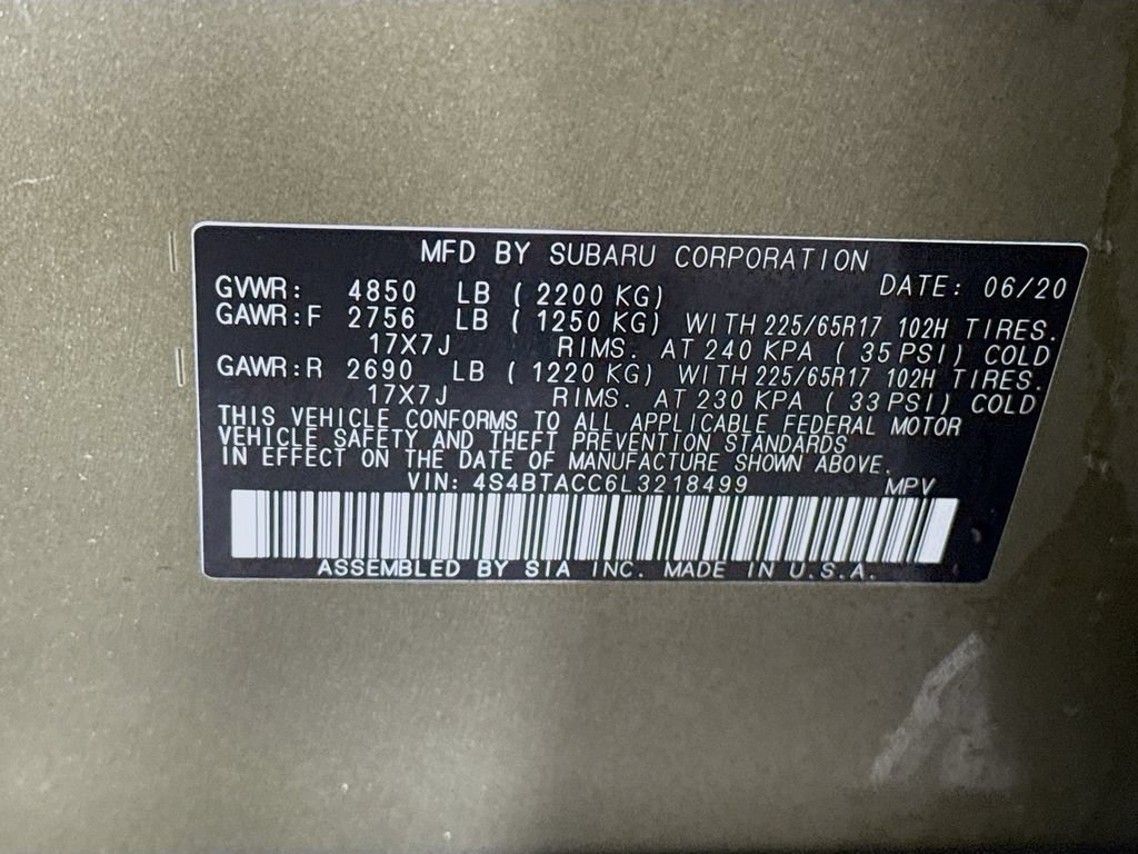 Used 2020 Subaru Outback Premium AWD/4WD image 35