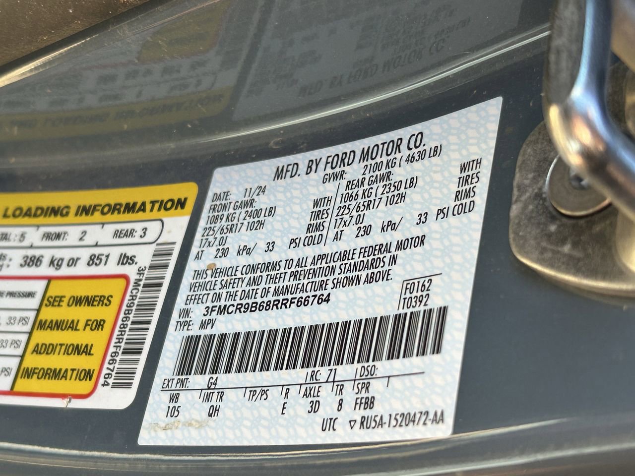 Certified 2024 Ford Bronco Sport Big Bend image 12