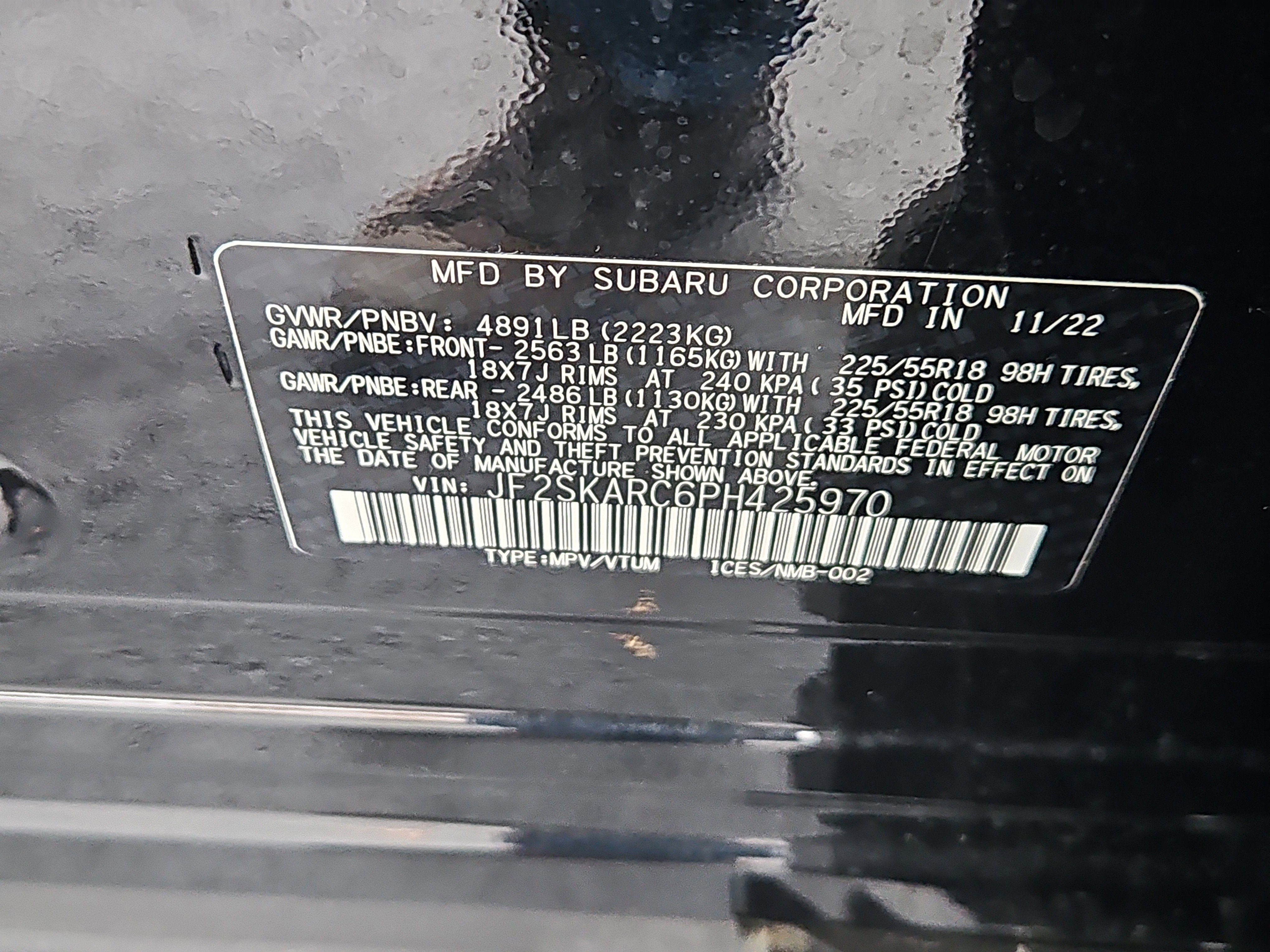 Certified 2023 Subaru Forester Touring image 7