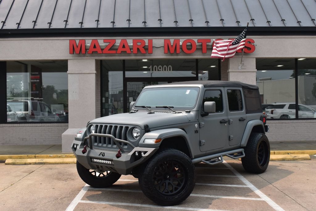 Used 2019 Jeep Wrangler Unlimited Sport S AWD/4WD image 2