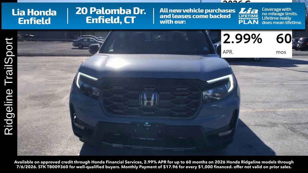 New 2026 Honda Ridgeline TrailSport image 3