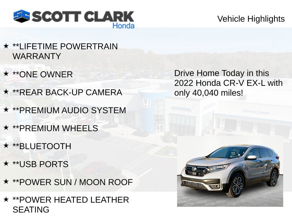 Used 2022 Honda CR-V EX-L image 11