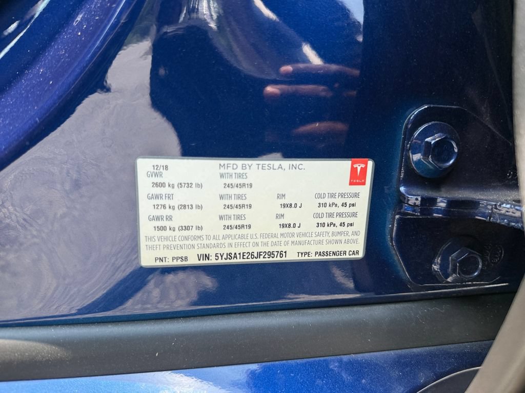 Used 2018 Tesla Model S 75D AWD/4WD image 30