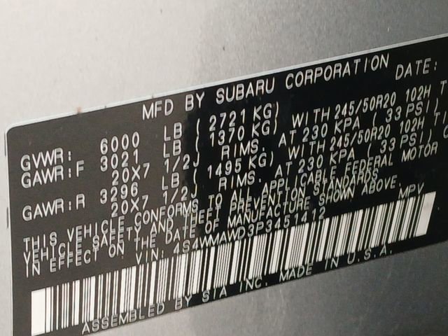Certified 2023 Subaru Ascent Touring AWD/4WD image 20