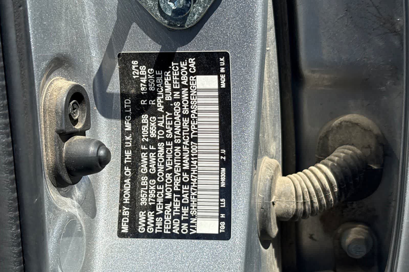 Used 2017 Honda Civic Sport image 24
