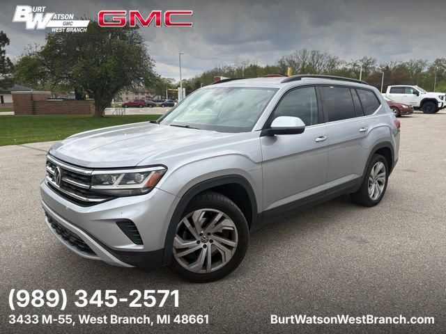 Used 2021 Volkswagen Atlas SE w/ Towing Package