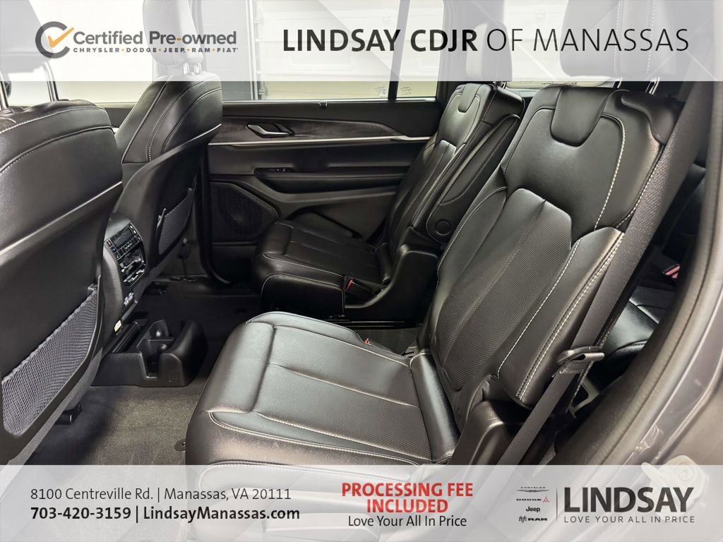 Certified 2025 Jeep Grand Cherokee L Limited w/ Luxury Tech Group II AWD/4WD image 23